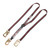 KStrong UFL20142 2 Legs Clear Pack Style, Tie-Back Design Shock Absorbing Lanyard with Snap & Tie-Back Hook - Each