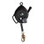 KStrong BRUTE UFS310 3/16 in Plastic Housing 3-Way Rescue Retrieval Self-Retracting Lifeline with Snap Hook - Each