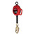 KStrong BRUTE UFS3100(SS) Steel Swivel Snap Hook Self-Retracting Lifeline with Snap Hook - Each