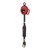 KStrong BRUTE UFS3100L Steel Swivel Snap Hook Leading Edge Self-Retracting Lifeline with Snap Hook - Each