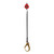 KStrong BRUTE UFS359206 Forged Steel Rebar Hook Self-Retracting Lifeline with Rebar Hook & Dorsal Connector - Each