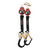 KStrong Micron SRL Series UFS396006D 13/16 in 6 ft Arc Flash Rated Personal Dual Self-Retracting Lifeline - Each