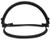 Bullard 312B Nylon General Use Dielectric Hard Hat Face Shield Bracket - Each