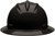 Bullard 71BKB Standard S71 Full Brim 6-1/2 - 8 in Low Profile Hard Hat - Each