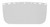 Bullard A112G840ME Polyester Clear Hard Hat Face Shield - Each