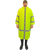 Louisiana Professional Wear 150SHC Fluorescent Green with Silver Reflective Film 0.35 mm PVC/Polyester Industrial Waterproof Enhanced Protective Raincoat with Detachable Hood - Each
