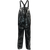 Louisiana Professional Wear 450BTF Black Thermoplastic Polyurethane/400 Denier Nylon Industrial Waterproof Protective Bib Trouser - Each