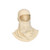 MAJFIRE P84 PAC F-20 Yellow 40% P84/55% Lenzing FR/5% Kevlar 20 in Flared Back Protective Hood - Each