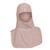 MAJFIRE PBI_PAC II-3PLY Light Brown 20% PBI/80% Lenzing FR 21 in 3-Ply Head/2-Ply Long Notched Shoulder Bib Protective Hood - Each