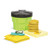SpillTech SPKHZ-20-HV Bright Green Drum Polypropylene Hi-Viz Overpack HazMat Drum Spill Kit - 1 Pack