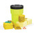 SpillTech SPKHZ-95-HV Bright Green Drum 100% Polyethylene Hi-Viz OverPack HazMat Drum Spill Kit - 1 Pack