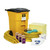SpillTech SPKHZ-CAN-WD Bright Yellow 29 in HazMat Wheeled Spill Kit - 1 Pack