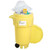 SpillTech SPKO-50-WD 50 gal Polyethylene Wheeled OverPack Salvage Oil-Only Drum Spill Kit - 1 Pack