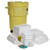 SpillTech SPKO-95-WD Yellow 100% Polyethylene Wheeled OverPack Salvage Oil-Only Drum Spill Kit - 1 Pack