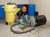 SpillTech SPKU-50-WD Yellow 100% Polyethylene Wheeled OverPack Salvage Universal Drum Spill Kit - 1 Pack