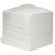 SpillTech WPR500 350 White Cellulose Blend Light Duty Airlaid Wiper - 900 Pack