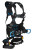 Falltech FT-One 4 D-Ring Construction Style Full Body Harness with Belt and Tongue Buckle or Quick Connect Leg Adjustments