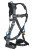 Falltech FT-One 3 D-Ring Construction Style Full Body Harness, Tongue Buckle or Quick Connect Leg Adjustments