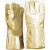 Lakeland 344P-02A 300 Series Aluminized Approach Gloves with Leather Palms, One Size