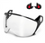 KASK WKI00020-500 Zen Visor Kit (Visor + Adapters), Clear, with adapters