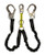 Guardian 21212 Double Leg Stretch Lanyard