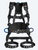 Falltech 8131 FT-One Ultra-Lite 3D Construction Belted Full-Body Harness, Tongue Buckle Legs | Each