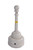 Justrite 1206BEIGE SafeSmoker Outdoor Ashtray - Each