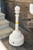 Justrite 1206BEIGE SafeSmoker Outdoor Ashtray - Each