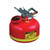 Justrite 14565 Red Polyethylene Disposal Safety Can - Each