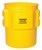 Justrite 1612 65 gal Yellow Single Salvage Drum Containment Unit - Each