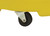 Justrite 1613C Steel Black Dolly Caster - 5/Set
