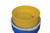 Eagle 1662 Yellow High Density Polyethylene Drum Funnel - Each