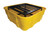 Justrite 1680 10000 lb Yellow IBC Containment Unit - Each