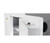 Justrite 231703 Gray 18 gauge Cold Rolled Steel Lithium-Ion Battery Charging Cabinet - Each