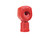 Justrite 26770 Polyethylene Red Heavy Duty Smokers Head - Each