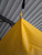 Justrite 28300 Yellow PVC Coated Fabric Ceiling Leak Diverter - Each