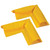 Justrite 28475 Triangular Open Cell Urethane Corner Set - 2/Box