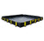 Justrite 28521A Modified PVC Coated Fabric Black Rigid-Lock Drive Over Berm - Each