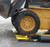 Justrite 28576 Black PVC Coated Fabric Drive-Through Washdown Spill Containment Berm - Each