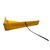 Justrite 28585 PVC Yellow Folding Utility Tray - Each