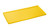 Justrite 29055 Polyethylene Yellow Cabinet Tray - Each