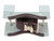 Justrite 35258 Bench Poly Cinch Strap Gas Cylinder Support Bracket - Each
