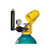 Justrite 35358 Steel Yellow Safety Snap Cap - Each