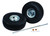 Justrite 35374 4 in 15.75 x 0.625 in Replacement Pneumatic Wheel and Axle Set - Each
