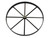 Justrite 35392 Steel Replacement Pneumatic Wheel - Each