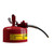 Justrite 7210120 Steel 1.68 in Type II AccuFlow Safety Can - Each