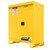 Justrite 813000 Yellow 18 gauge Steel Outdoor Flammable Cabinet - Each