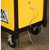 Justrite 84001 Black Rolling Cart - Each