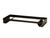 Justrite 84002 Black Steel Riser Leg Frame - Each