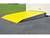 Justrite 915001 Yellow Steel Loading Ramp - Each